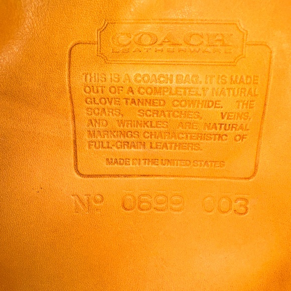 Coach Mini Drawstring Marble Bag - Picture 8 of 8